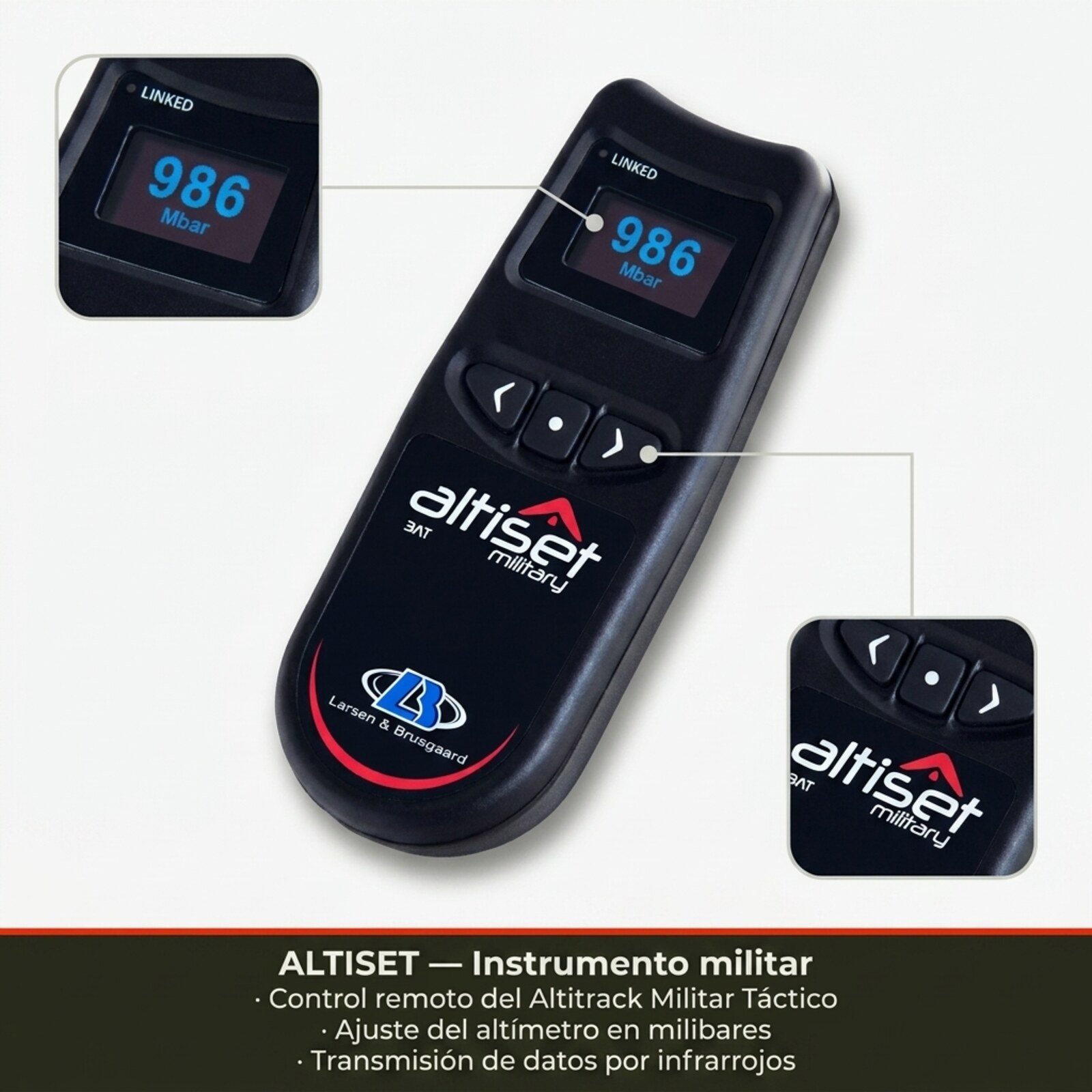 Altiset, control remoto del Altitrack militar de L&B
