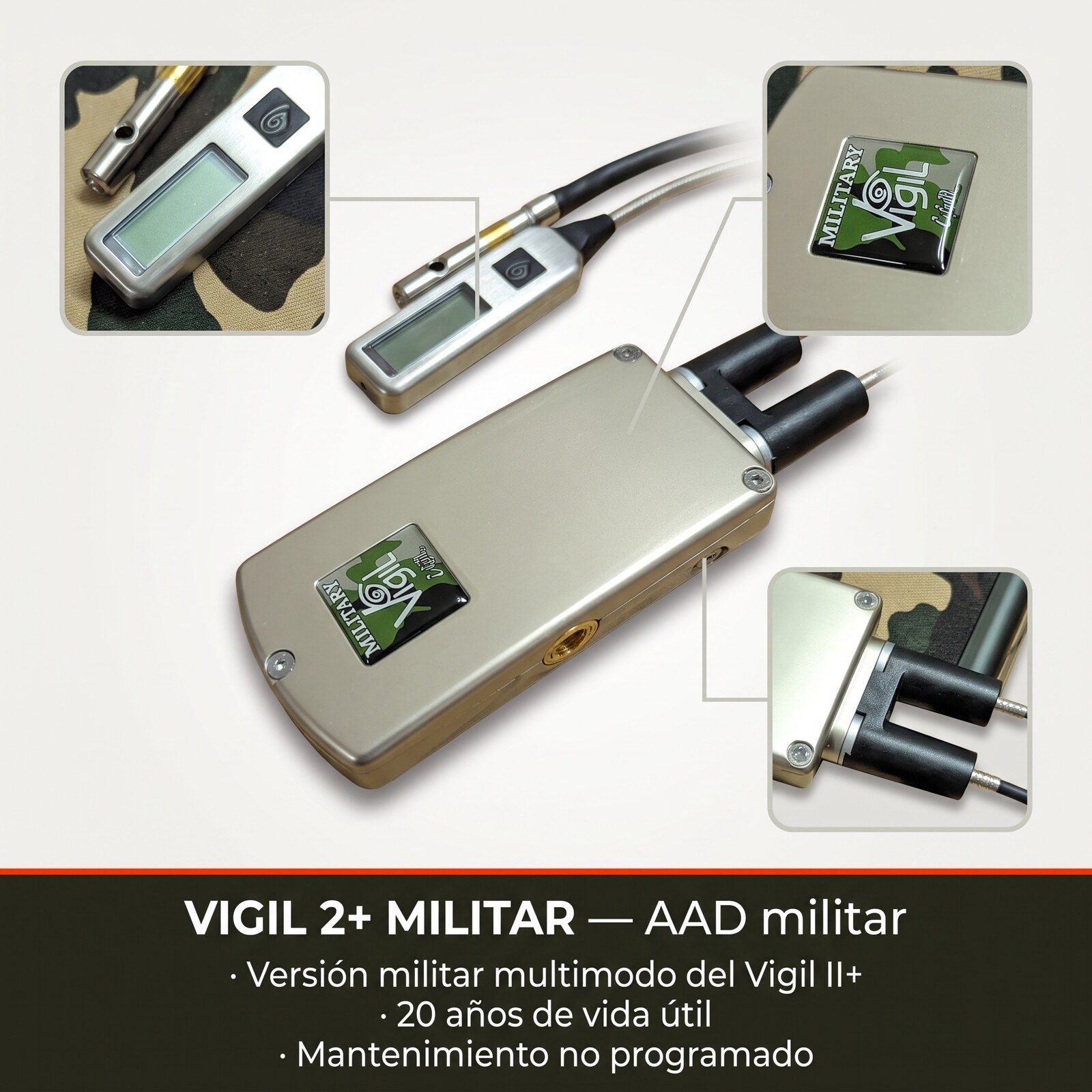 AAD militar Vigil II+ de Vigil