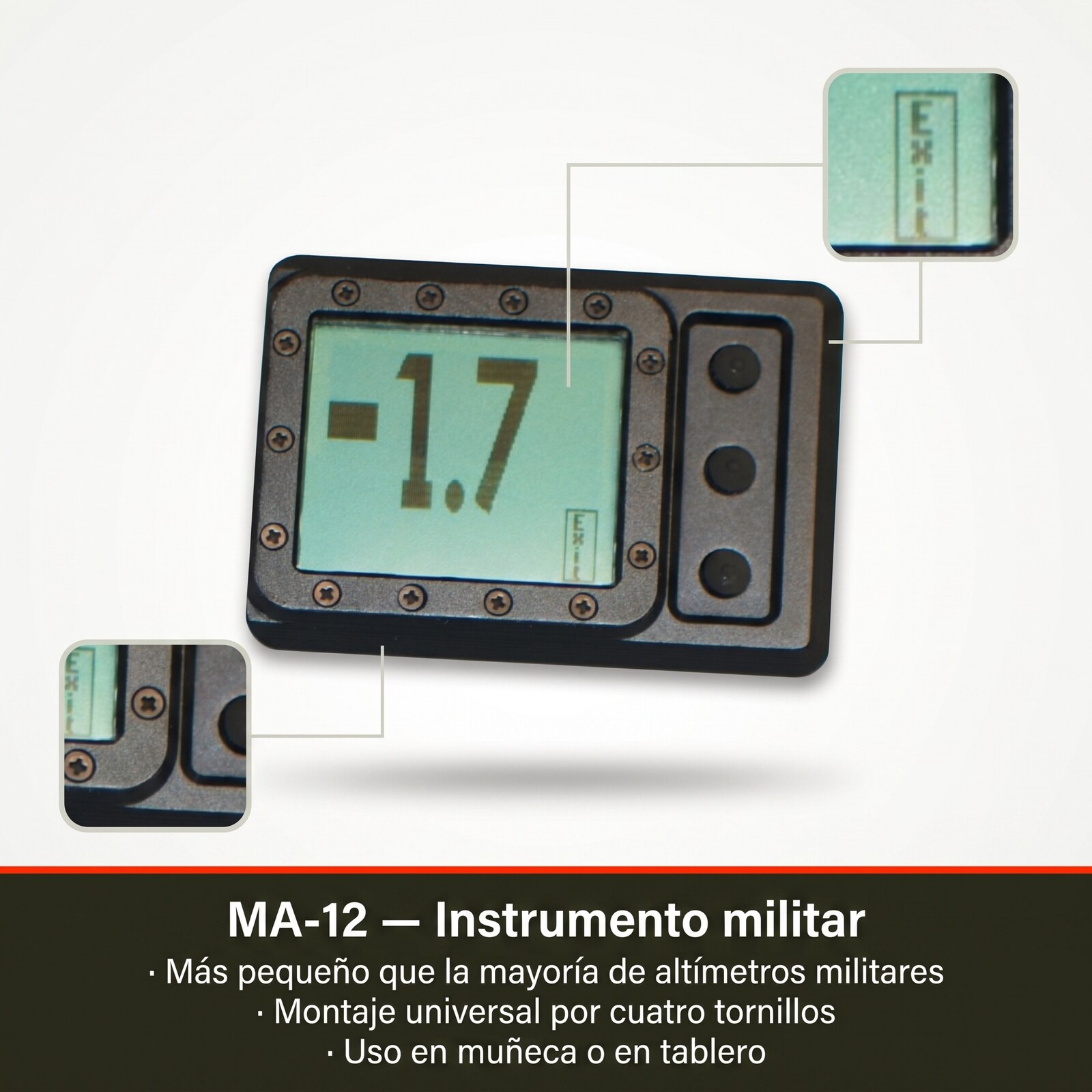 Altímetro militar MA-12 de Alti-2
