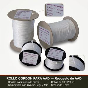 Rollo de cordón para loops de AAD