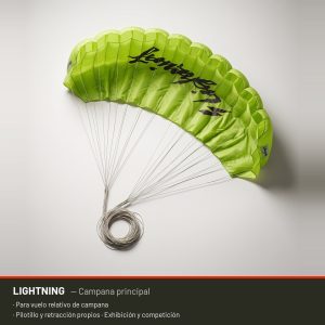 Campana de vuelo relativo Lightning de Performance Designs