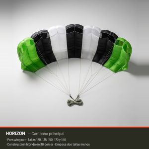 Campana de wingsuit Horizon de Performance Designs