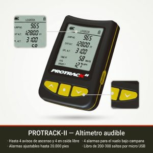 Altímetro audible Protrack-II de L&B