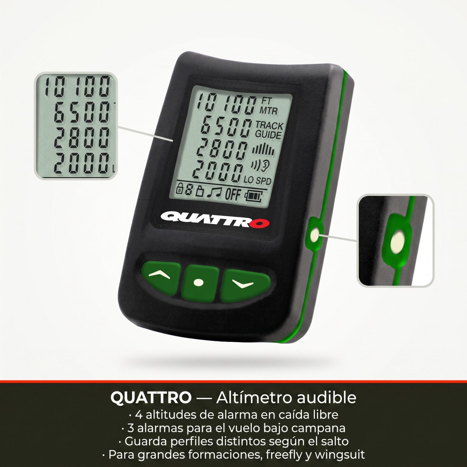 Altímetro audible Quattro de L&B